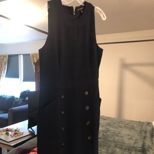 Like new navy banana republic dress